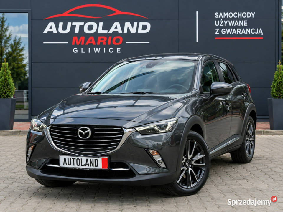 Mazda CX3 Bezwypadkowy bogata wersja podgrzewane fotele Gliwice sprzedam
