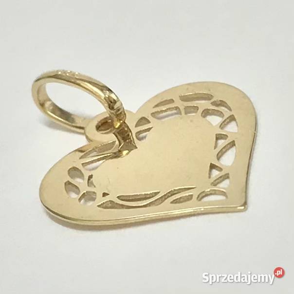 Złoty WISIOREK zawieszka 585 14K ŚLICZNE złoto Wisiorki Warszawa