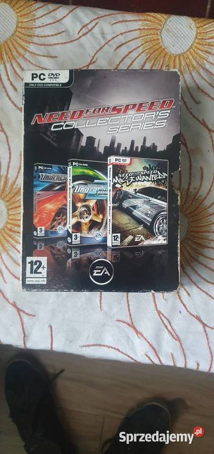 Pudełko na gry pc need for speed collectors