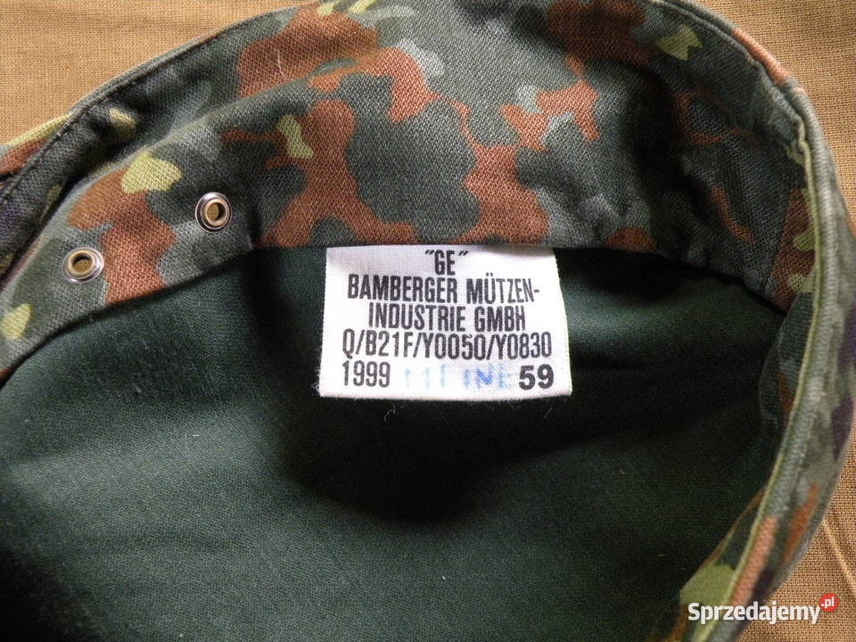 Czapka BW flecktarn gr59