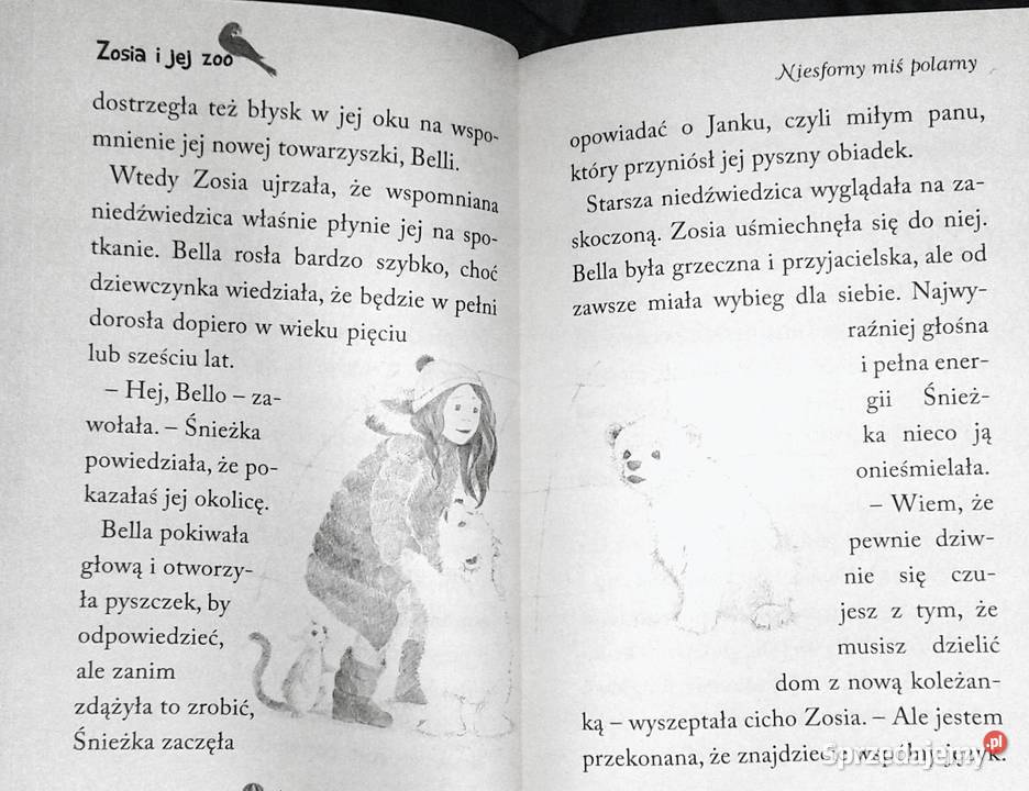 Zosia i jej zoo Niesforny miś polarny Amelia Chełm