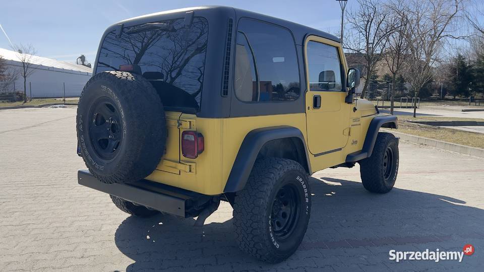 Jeep Wrangler TJ Sport 2001 40 177 Wrangler Rymanów