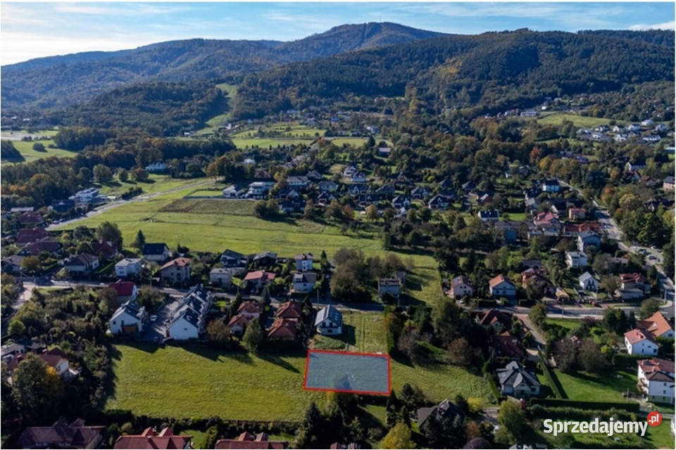 Działka pod Szyndzielnią Kamienica BielskoBiała śląskie Bielsko-Biała