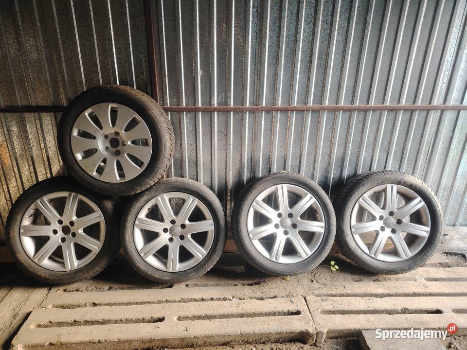 Alufelgi audi 17 plus zapas warmińsko-mazurskie Węgorzewo