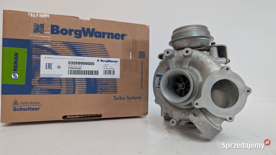 Turbosprężarka BorgWarner KKK Reman 53269900005 ciężarowe Turbosprężarki