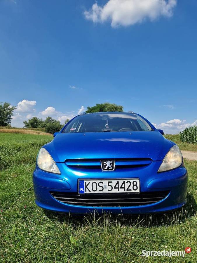 Peugeot 307 sw 20hdi 90 oplaty na bogata wersja ESP