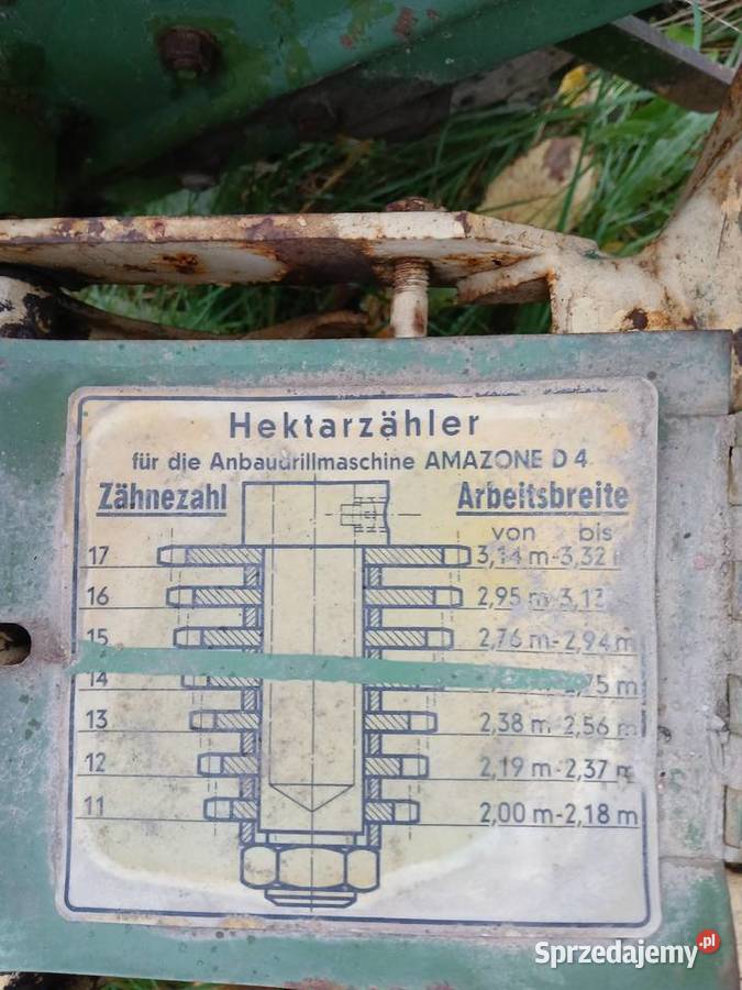 Licznik hektarów amazone d4 Lubochnia sprzedam