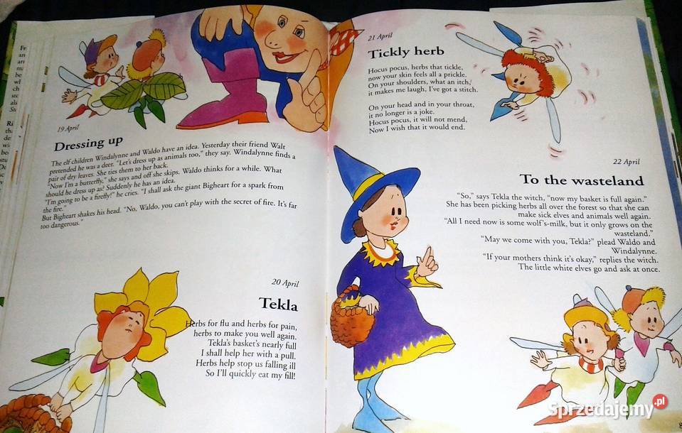 365 Elves Bedtime stories Francisca Frohlich Rok wydania 1997