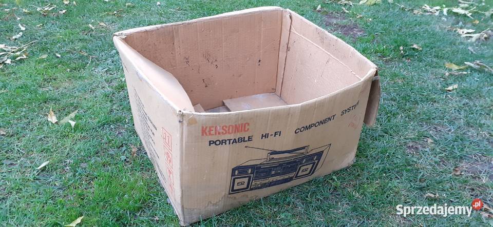 Instrukcja i karton radia Kensonic International