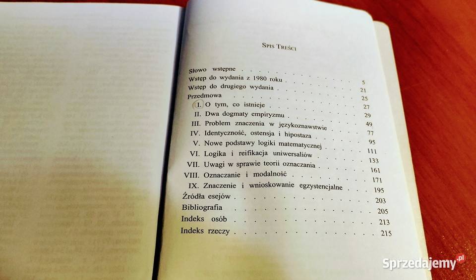 Z punktu widzenia logiki dziewięć esejów Gdańsk