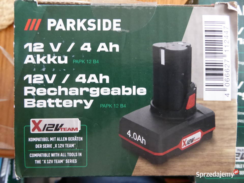 Nieużywana grzechotka 12V54Nm PARKSIDE PAR 12 B1 Olsztyn