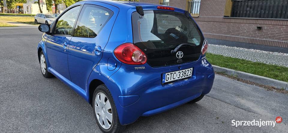 Toyota Aygo 10 VVTI 2011r stan bez korozji 160 Elbląg