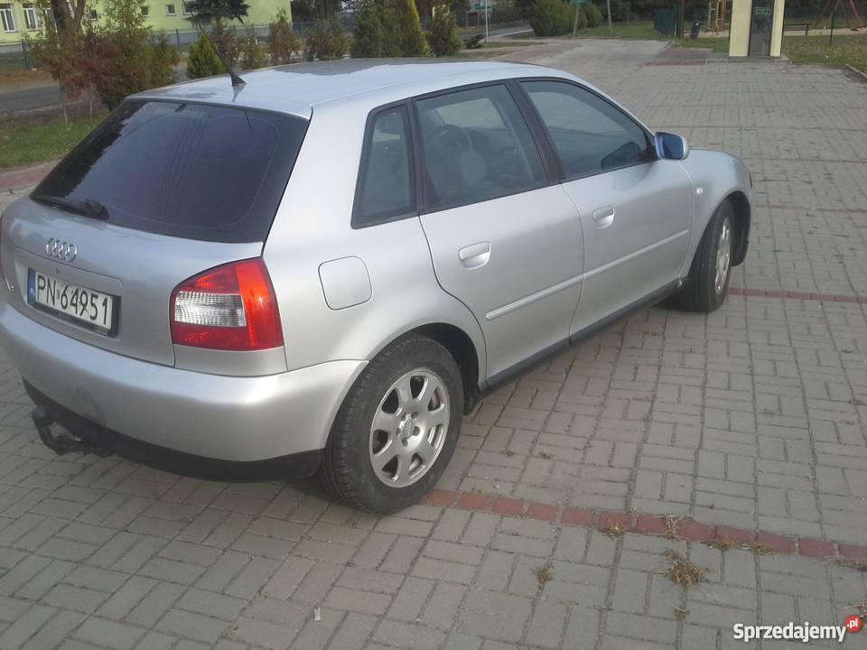 Audi A3 8L 2001 19 TDI srebrny Jaroszewice Grodzieckie
