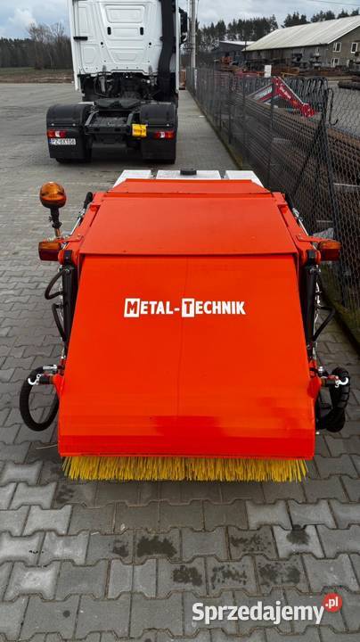 Zamiatarka komunalna MT1 z koszem na odpady Mroczków Duży