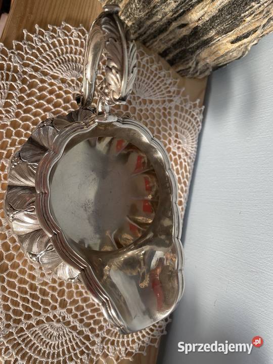 Srebro mlecznik secesja XX wiek Jelenia Góra