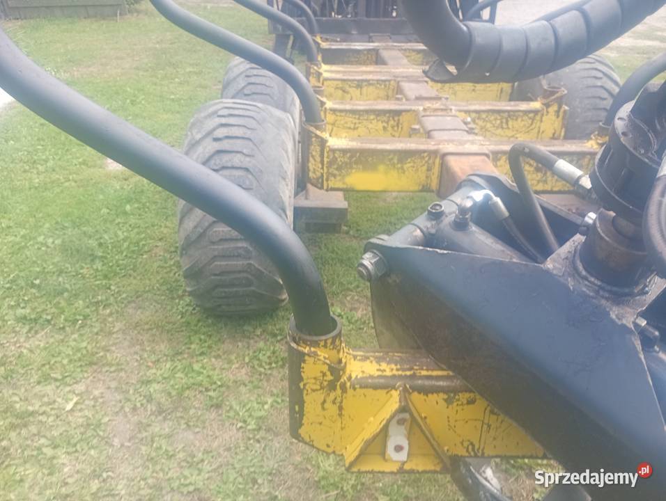 Przyczepa leśna z HDS 9 ton podkarpackie Lubaczów sprzedam
