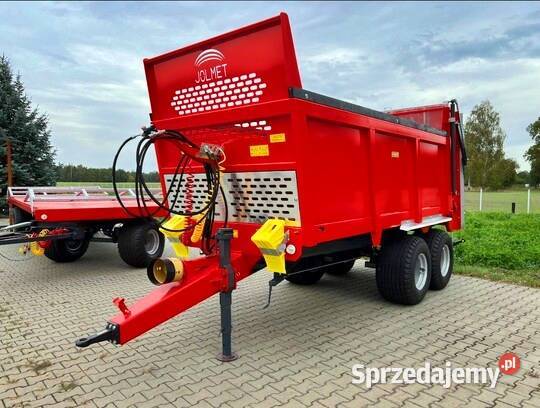 Rozrzutnik obornika 8t tandem dwuosiowy Łomża