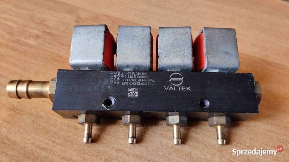 Wtryskiwacze gazowe LPG listwa czerwone waltek Czarzyzna sprzedam