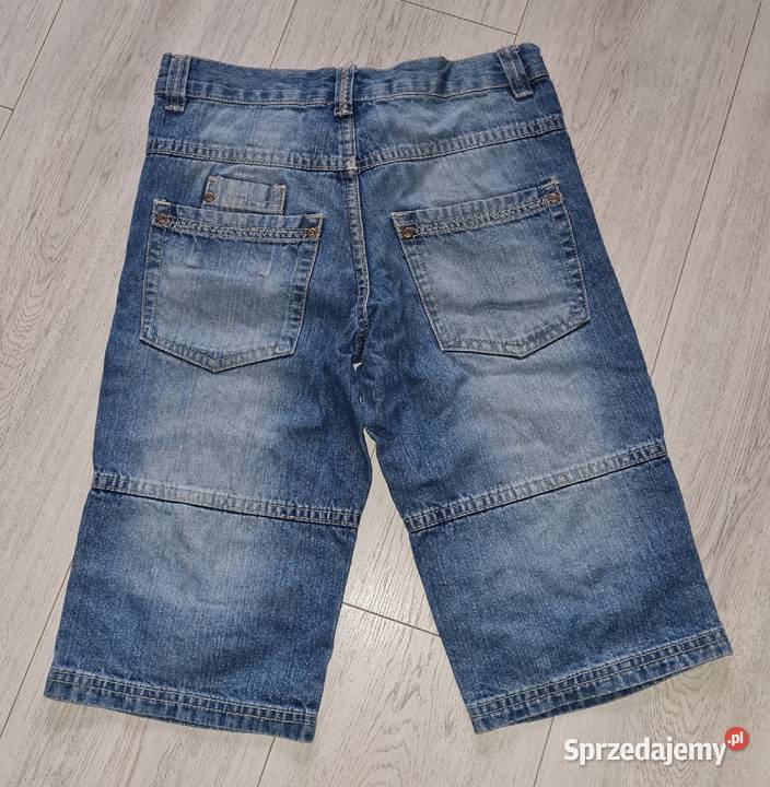 Spodenki szorty chłopiec jeans 140 Łódź sprzedam