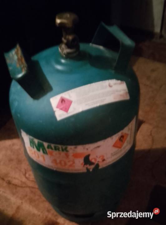 Butla gazowa 11 połowa gazu mazowieckie Płock