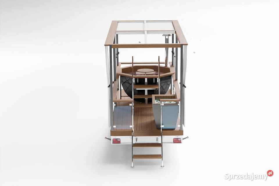 Wanna ze stali nierdzewnej mobilne SPA LAVA Nowy Sącz