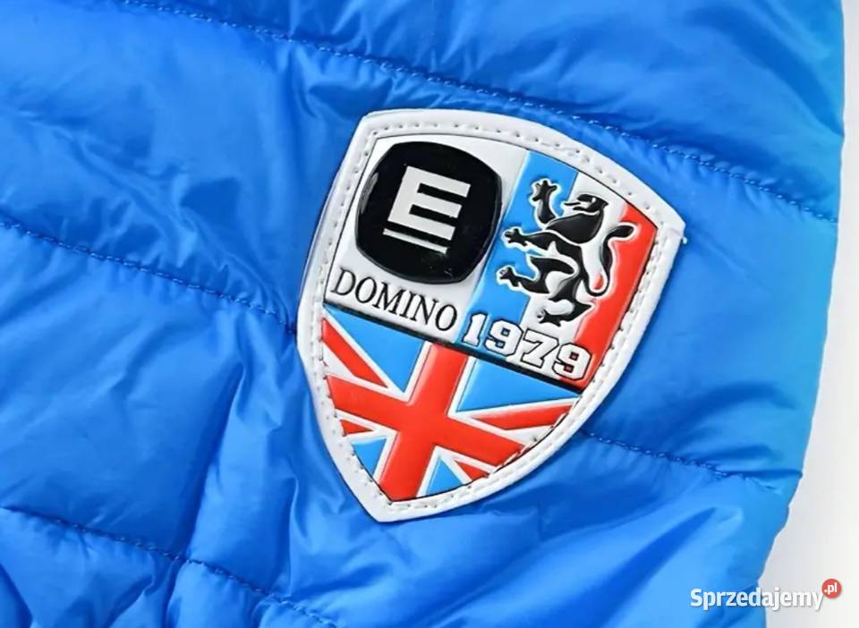 Wiosennojesienna niebieska kurtka małego pieska Dla psów łódzkie