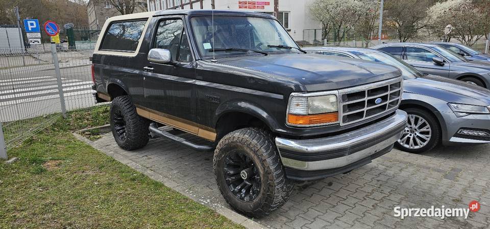 Ford Bronco 1995 bezwypadkowy idealny 4x4 klima Rumia