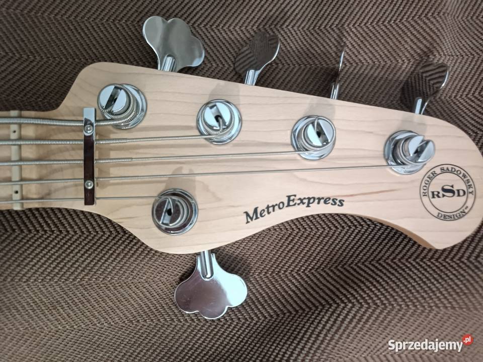 SADOWSKY Metro Express JAZZ BASS 5 Solid Black Libiąż