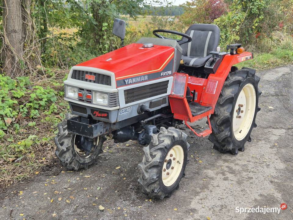 Traktorek traktor YANMAR FX175D 17 44 Małuszyn