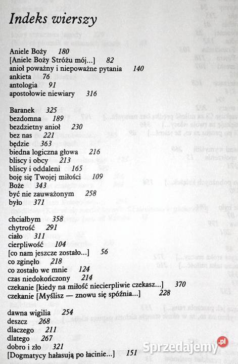 Nie przyszedłem pana nawracać Jan Twardowski miękka Chełm