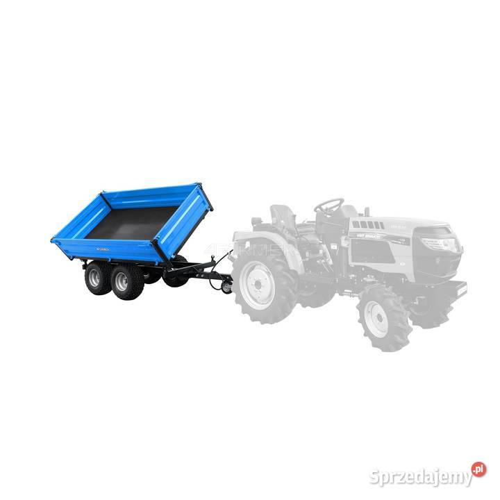 Przyczepa rolnicza dwuosiowa 25T z kiprem podkarpackie Tajęcina