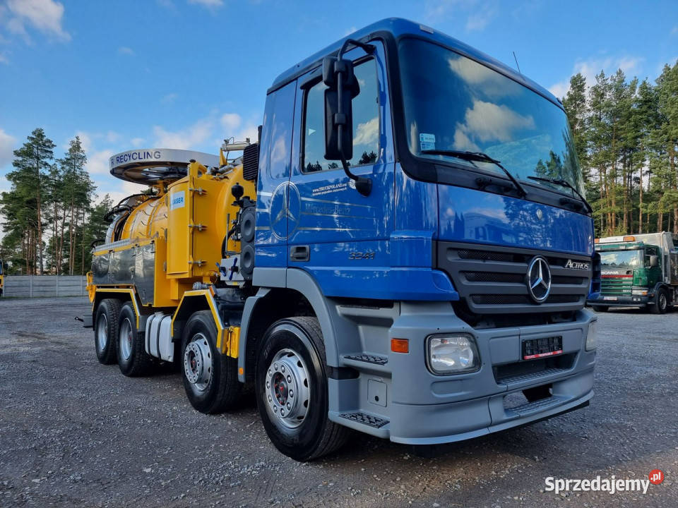 Mercedes ACTROS 8x4 WUKO recykling do zbierania Samochody ciężarowe sprzedam
