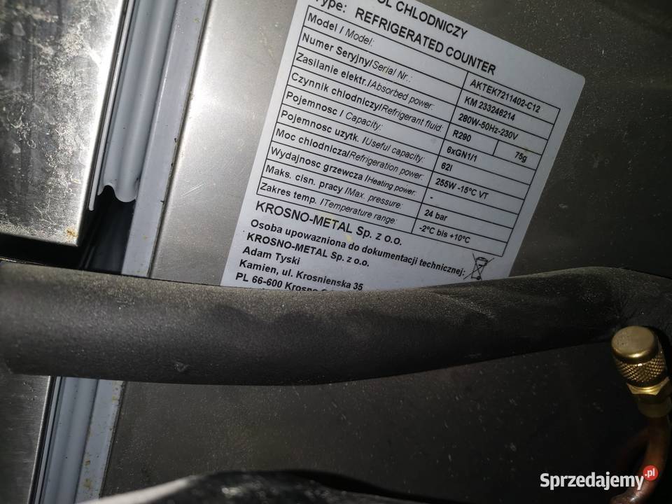 Serwis urządzeń chłodniczych Lady chłodnicze