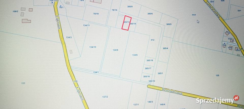 Działka z pozwoleniem na bliźniak