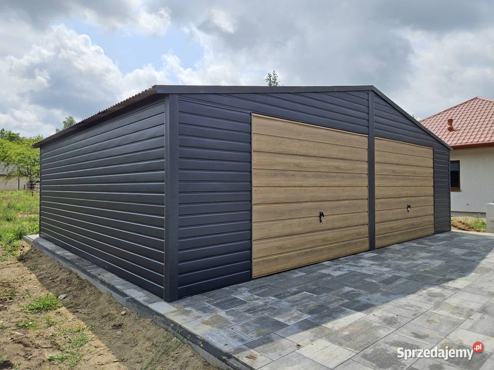 8x6 Garaze Blaszane Garaż Blaszany Blaszak Sprzedaż Parczew