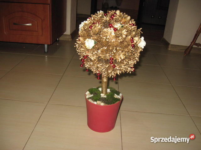 drzewko z szyszek