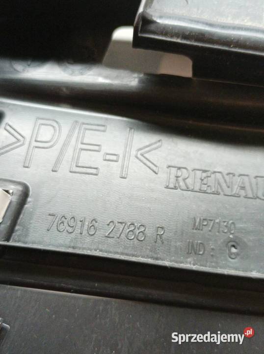 OSŁONA SŁUPKA B LEWA PRAWA KOMPLET Renault Rok produkcji 2019