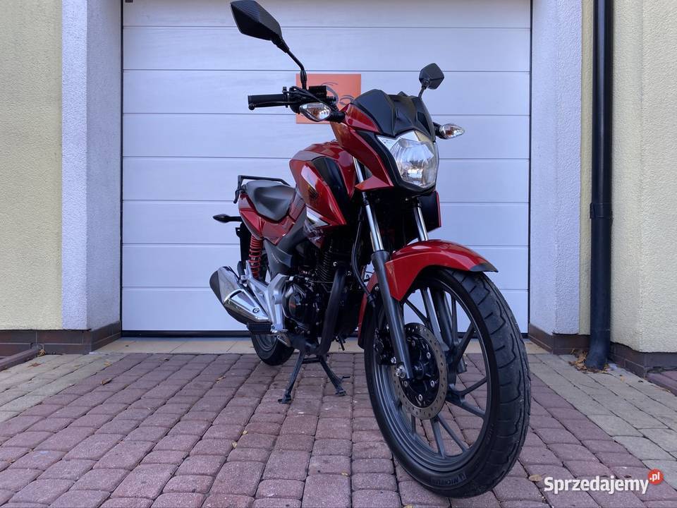 HONDA CB125 F KAT B A1 STWORZONY SUPER STAN czterosuwowy Kokoszkowy