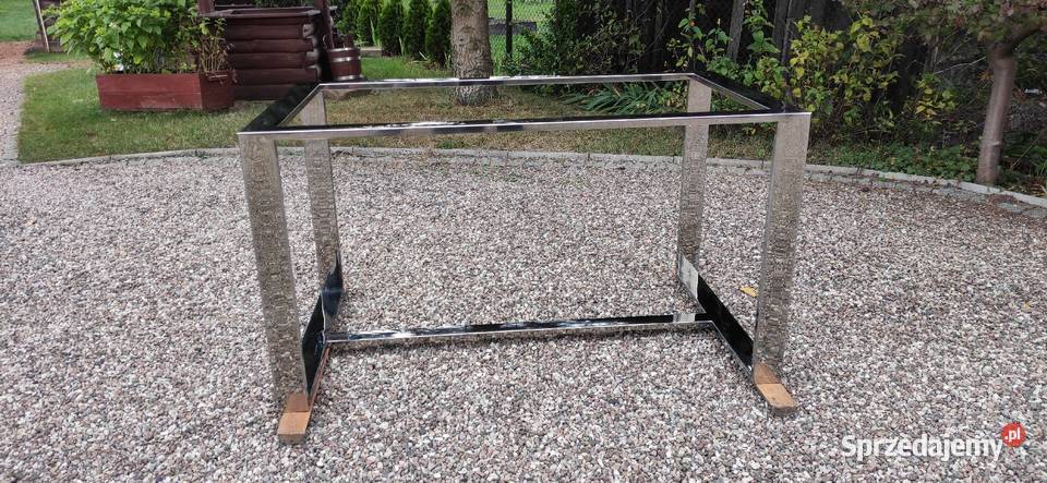 Stelaż do stołu stal nierdzewna polerowana na 75cm Wrocław