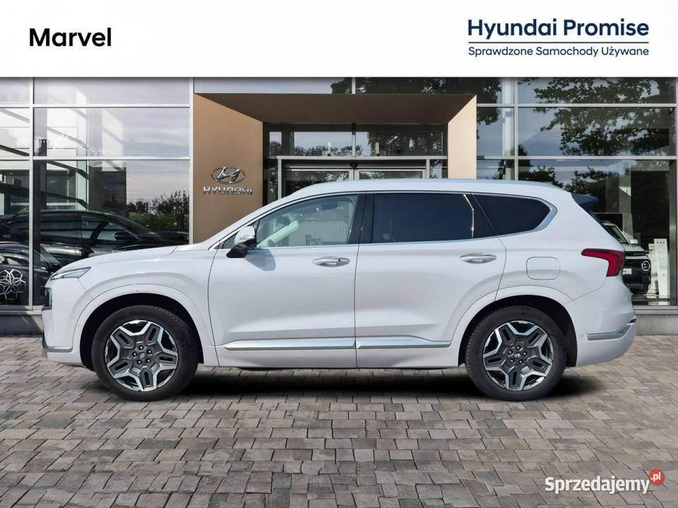 Hyundai Santa Fe 16 TGDI HEV 230 Platinum Luxury Rok produkcji 2022 Łódź