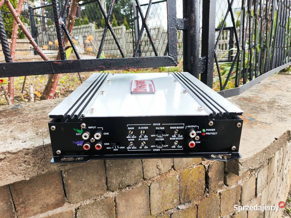 Wzmacniacz samochodowy 4 kanałowy Magnat Edition Niegowonice