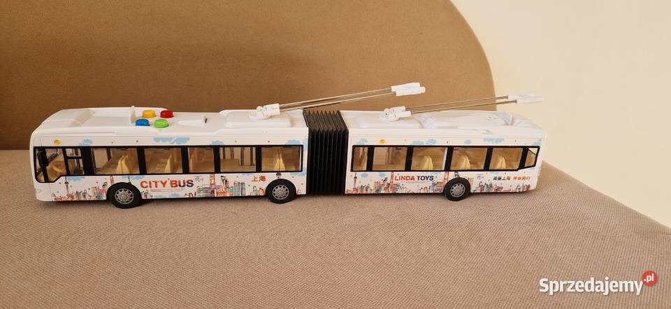 trolejbus autobus dźwięk otwierane drzwi 3 lata+ małopolskie Kraków sprzedam
