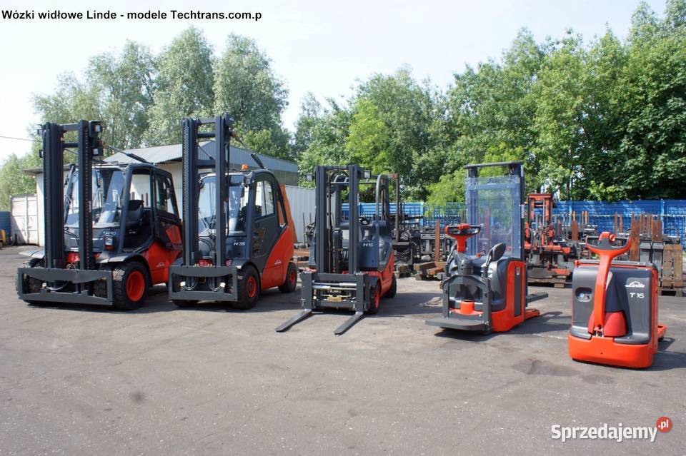 Wózek widłowy używany Linde 6 Ton Linde H60T 01 Elbląg