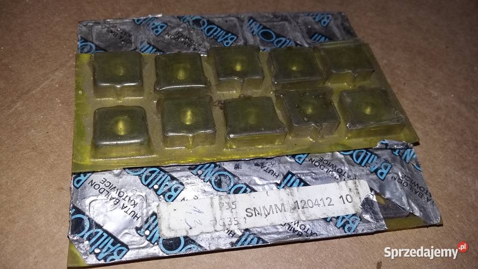 Płytki widiowe SNMM 120412 TC 35 Przysucha