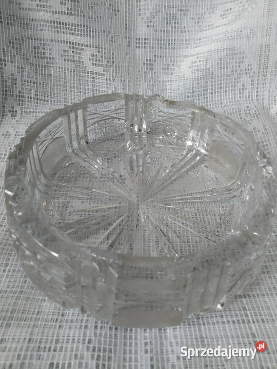 Popielniczka kryształ fi 17 wys 5 Katowice sprzedam