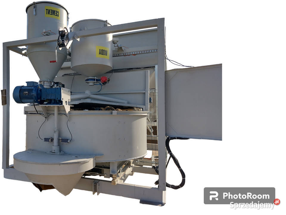 węzeł betoniarski mobilny z hds Jastrząb