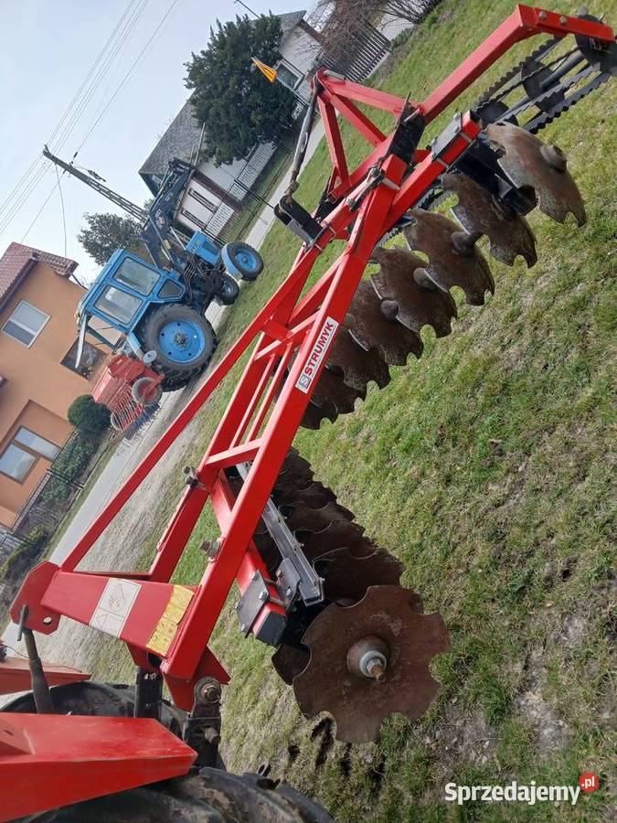 Talerzówka brona talerzowa Strumyk 2x8 18 metra Glinnik