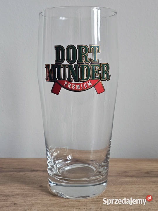 Szklanka pokal kufel na piwo Dort Munder Premium Krosno