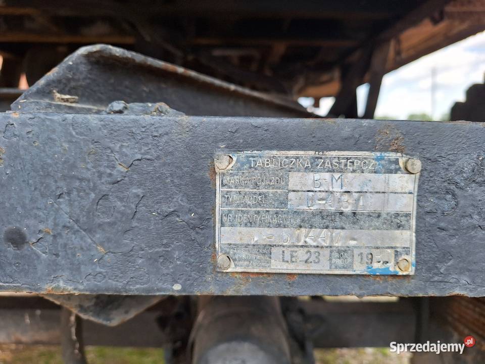 Przyczepa d43 nieuszkodzony Gostyń