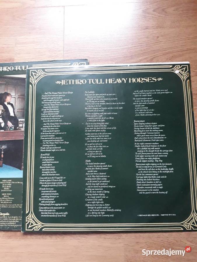 JETHRO TULL Heavy Horses 1978Kolekcja prywatna Rzeszów
